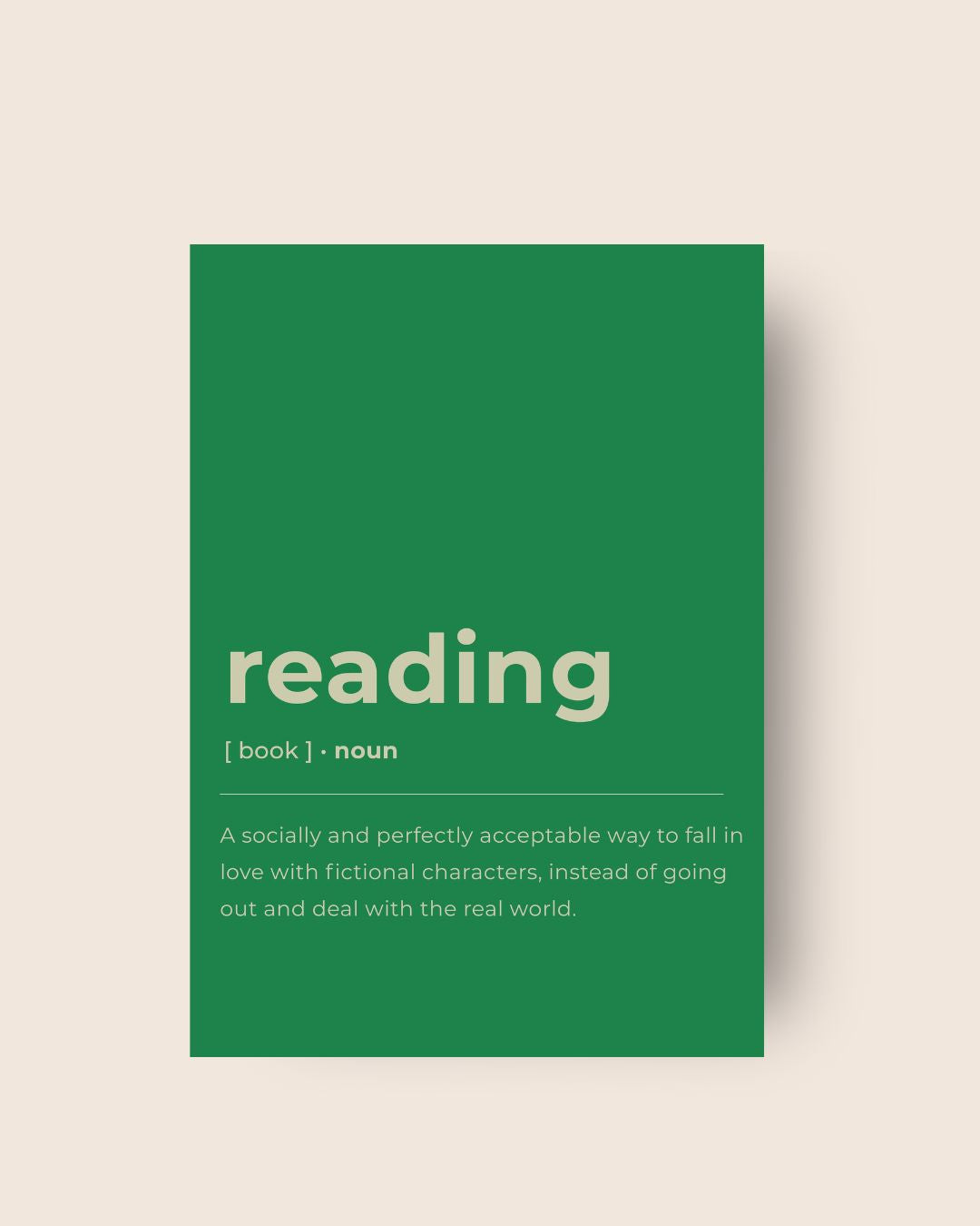 Art Print Reading Time
