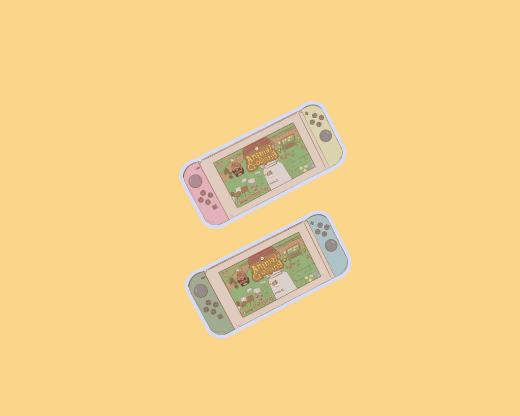 Nintendo Switch - Animal Crossing Game Sticker