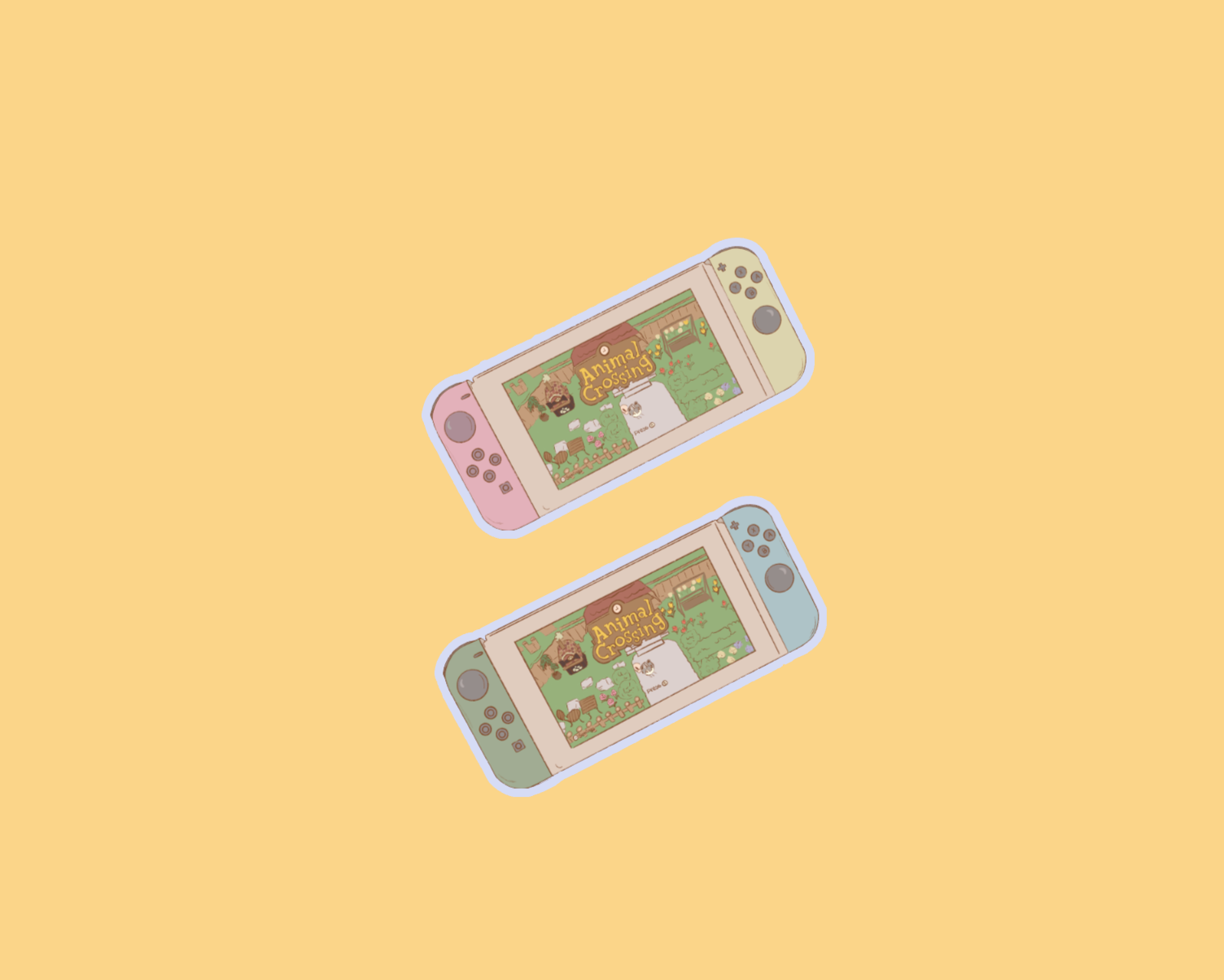 Nintendo Switch - Animal Crossing Game Sticker