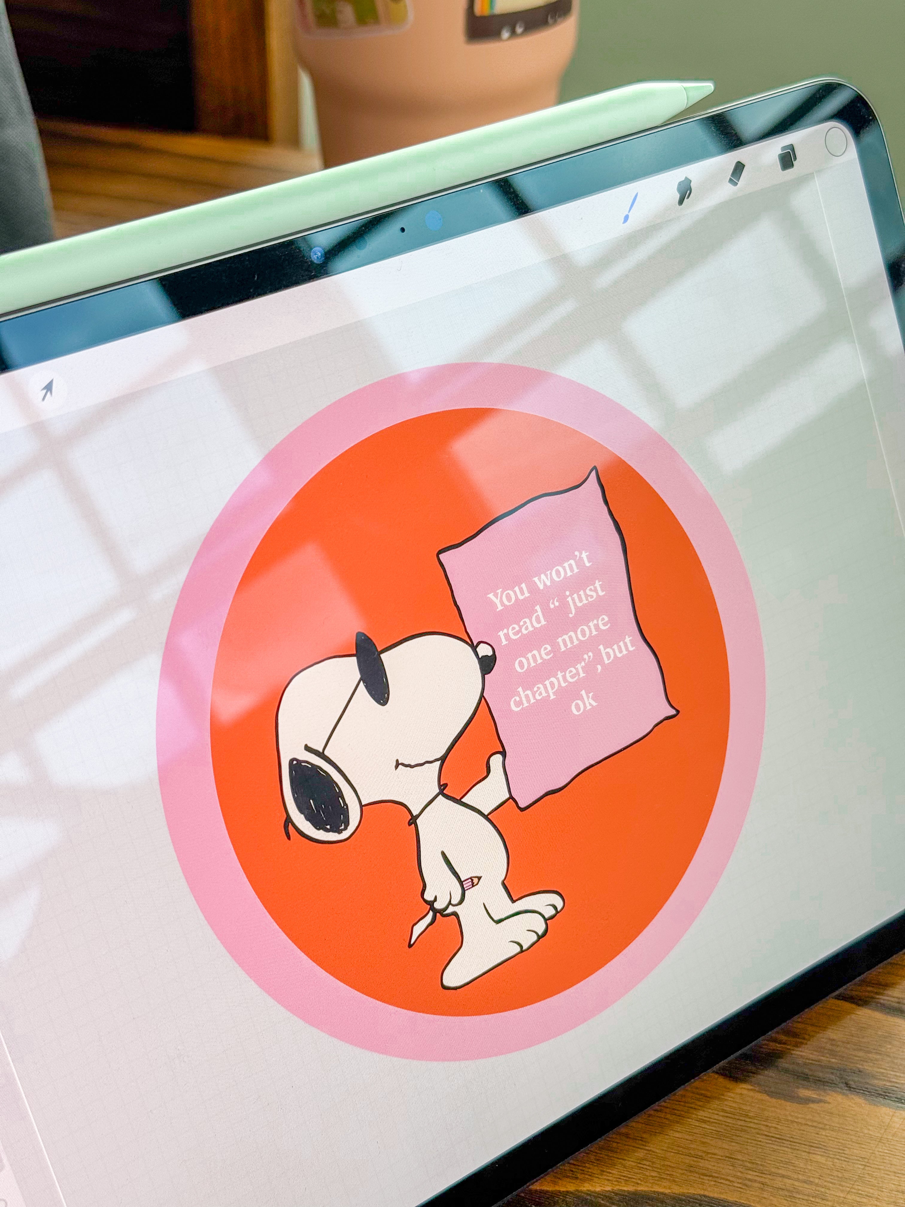 Snoopy one more chapter Sticker