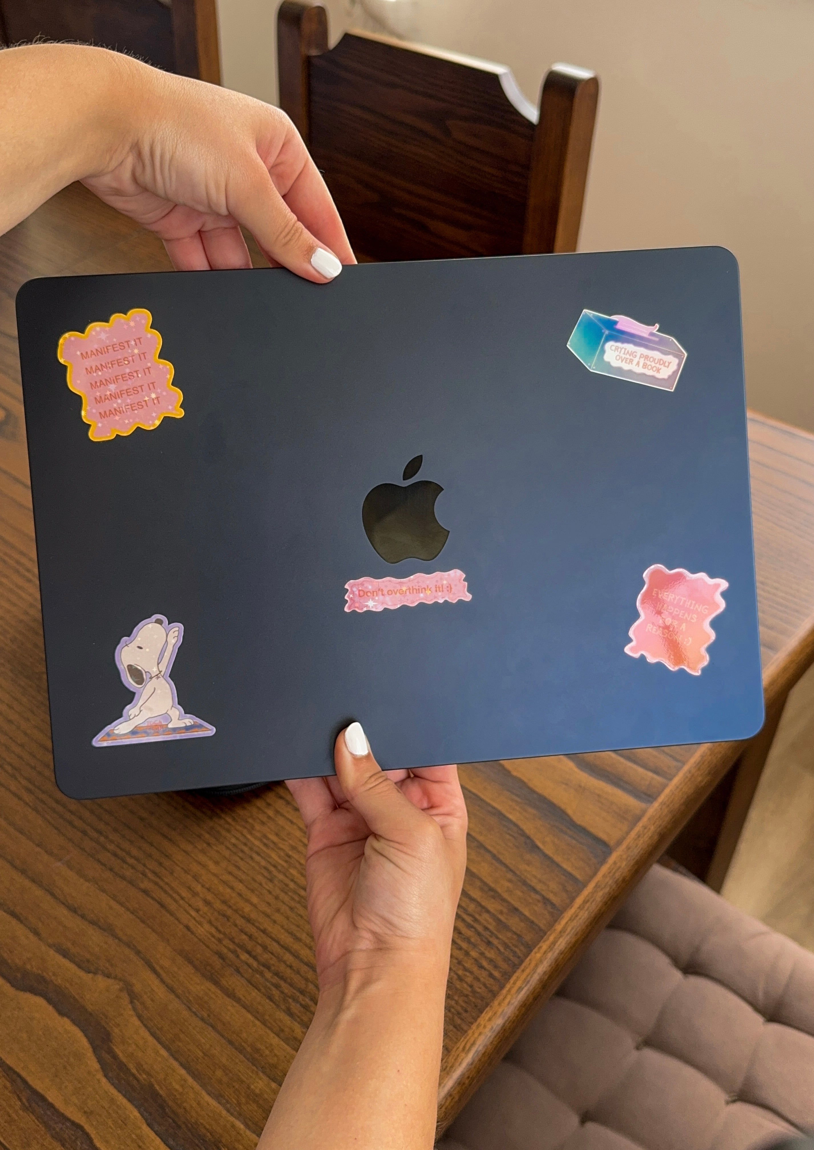 Crying Proudly Over a Book Sticker