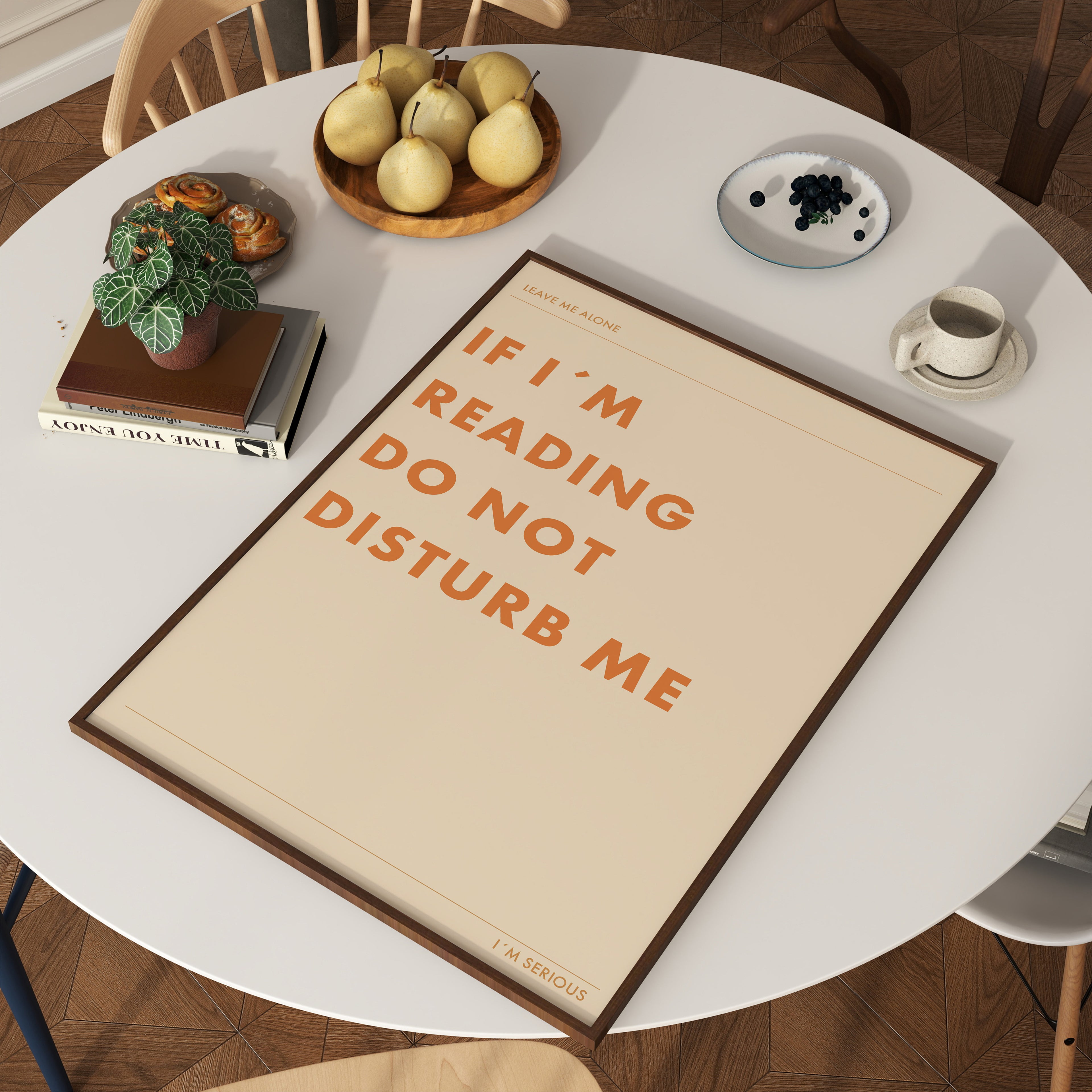 Art Print If I´m reading do not disturb