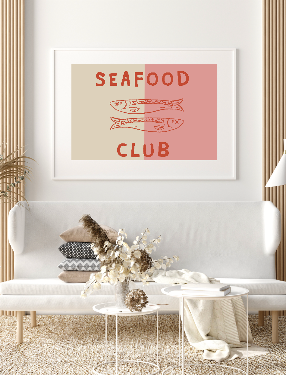 Art Print Seafood