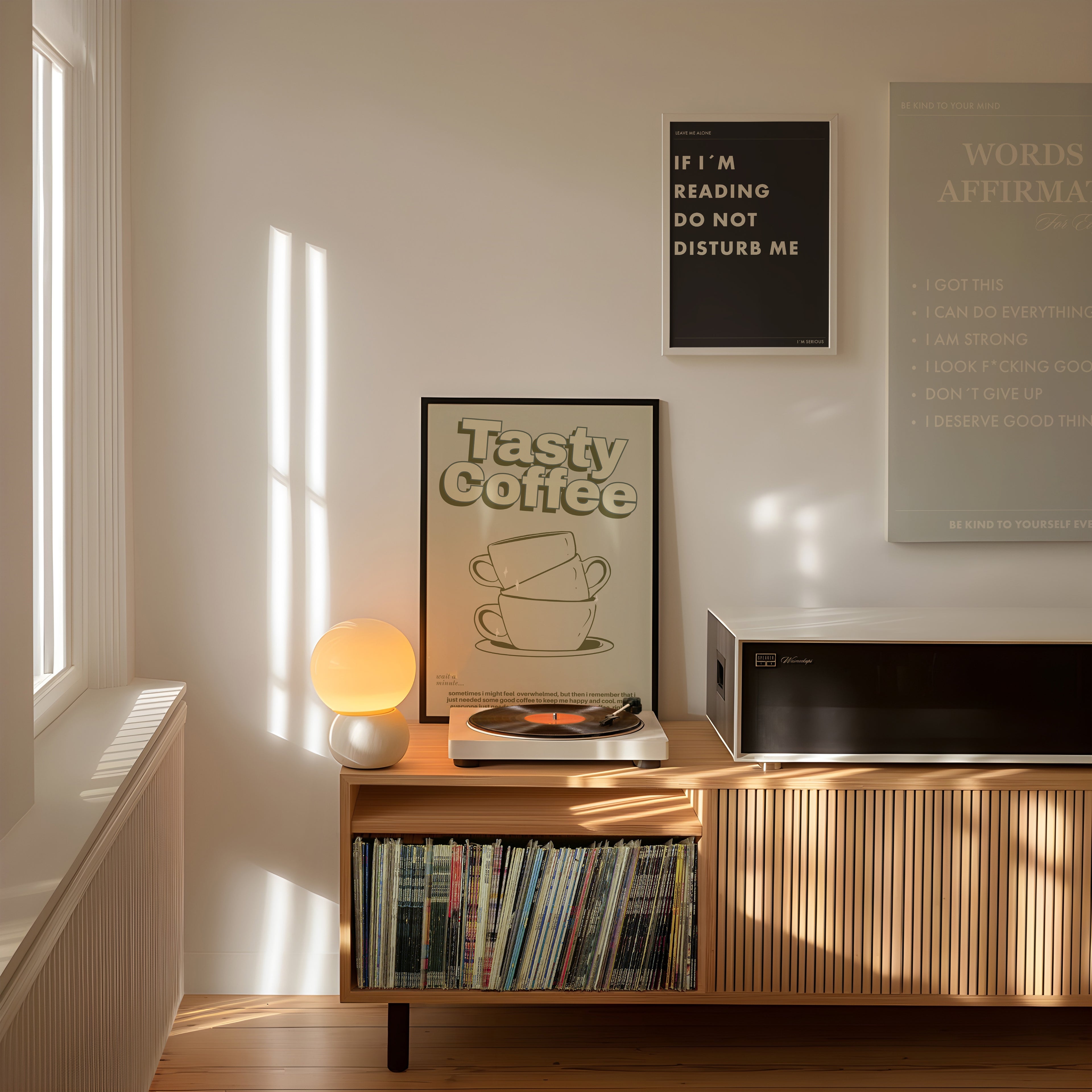 Art Print If I´m reading do not disturb