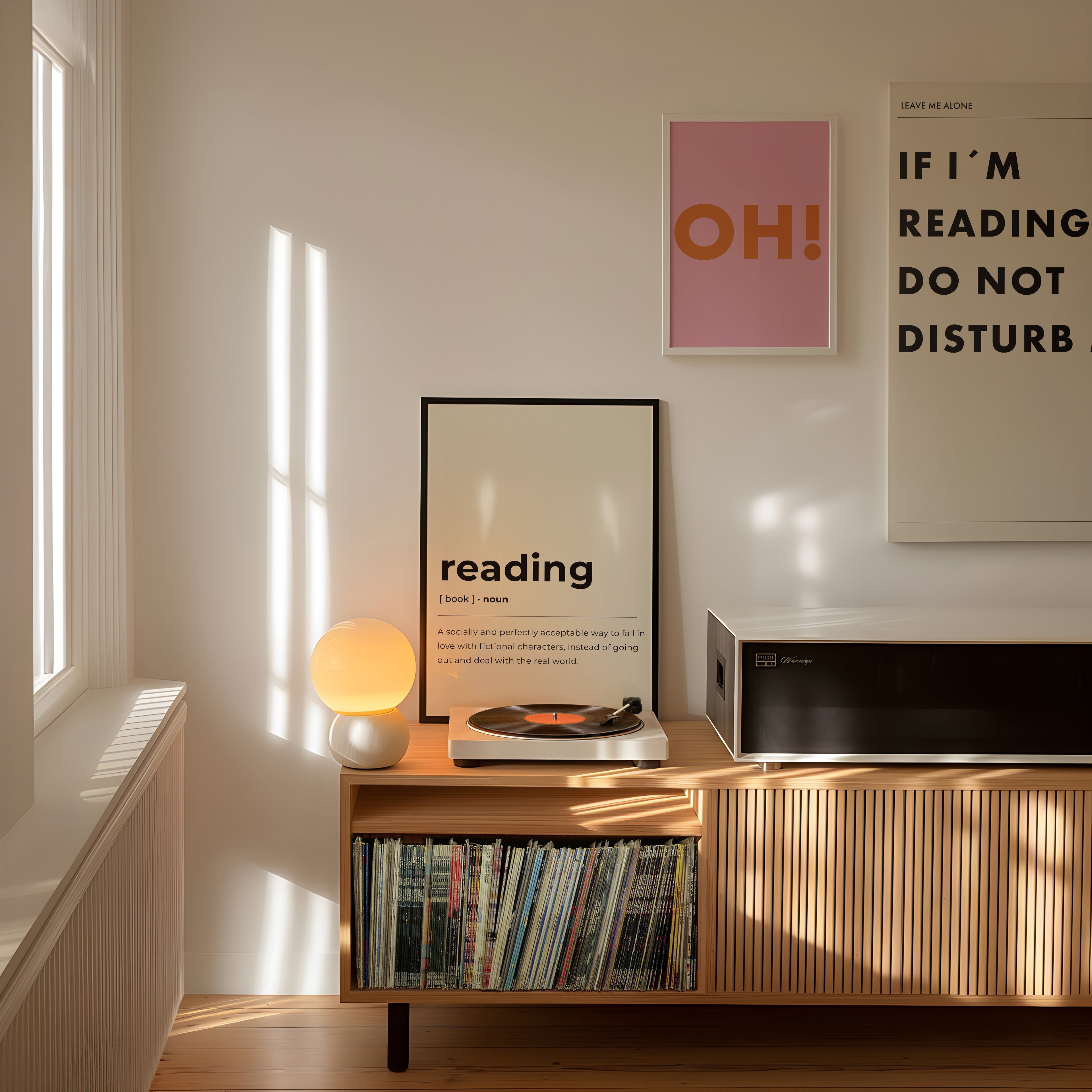 Art Print Reading Time