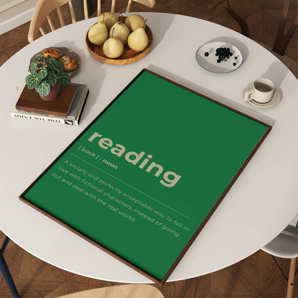 Art Print Reading Time