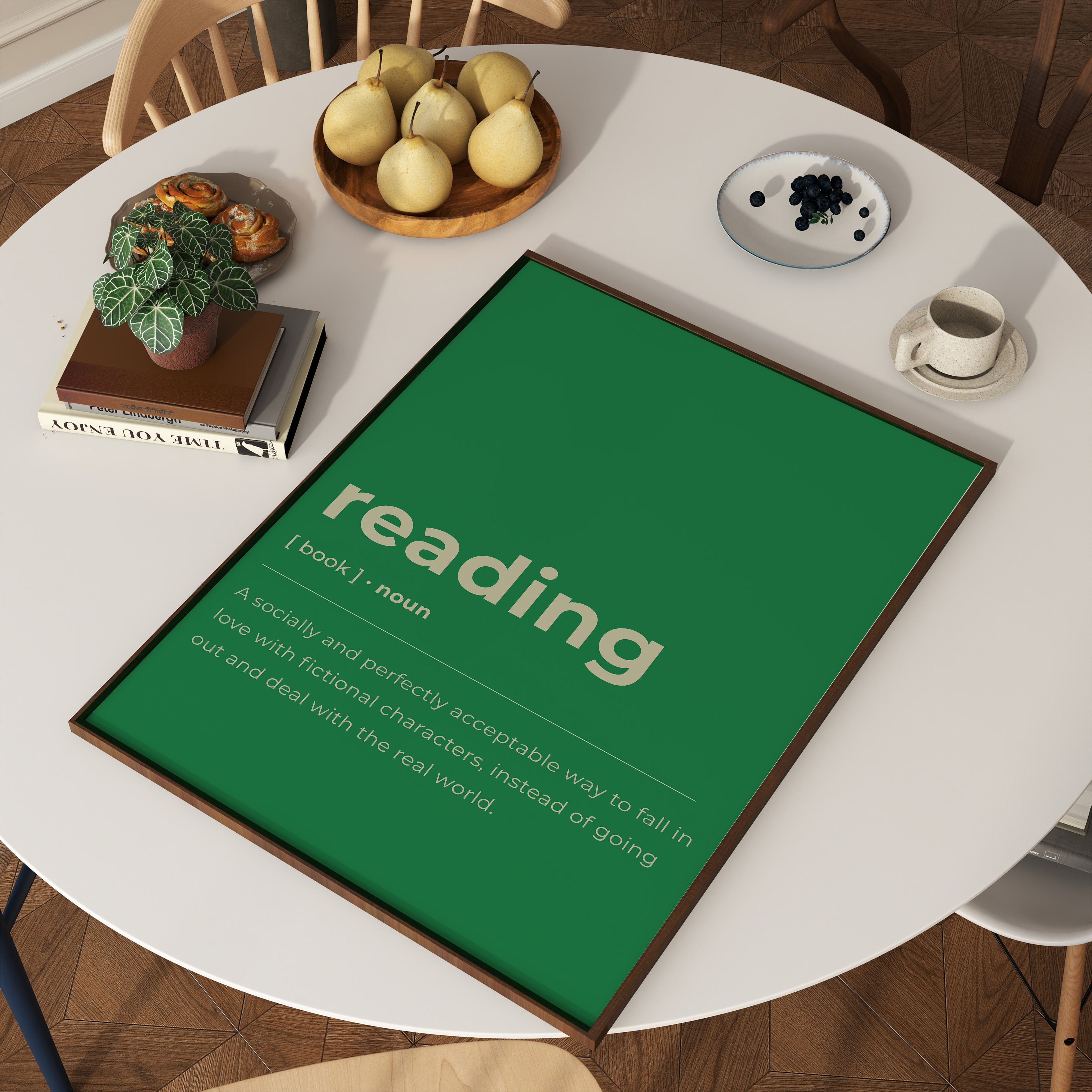 Art Print Reading Time